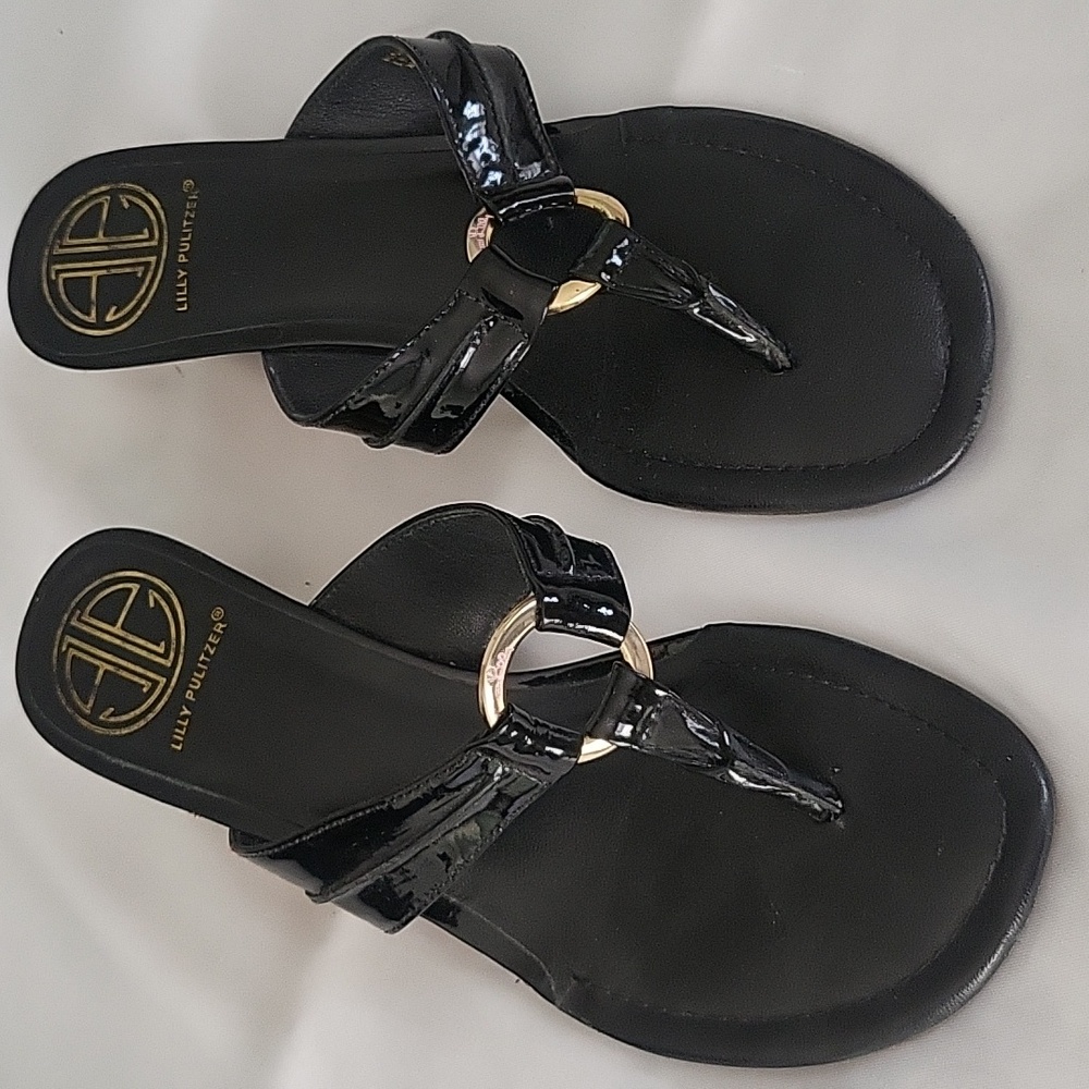Summer ready, Lilly Pulitzer Sandles Kitten Heel Style